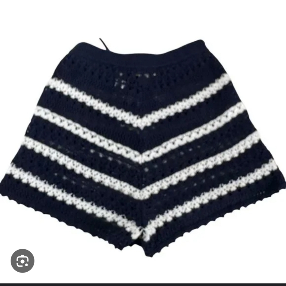 House of Harlow 1960 Striped High Waist Shorts